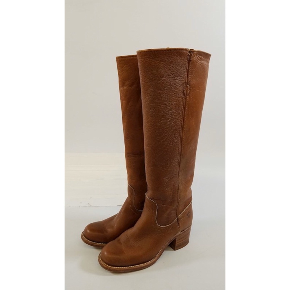 Frye Campus Brown Riding Boots Size 5B ✨